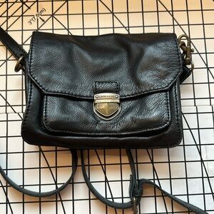 Black leather liebeskind small crossbody